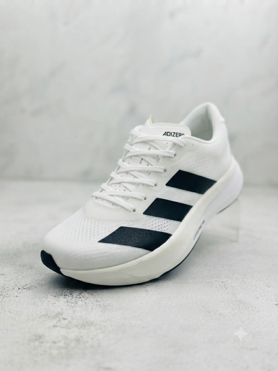 Adidas Adizero Adios Pro 3 (White/Black) - Professional Running Shoe