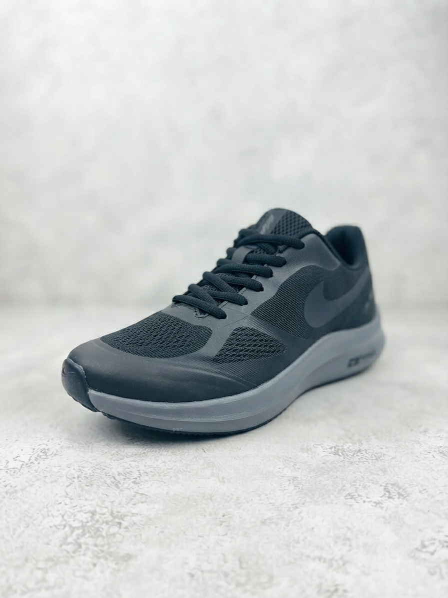 Nike Run Swift 2 - Men's Lightweight Running Shoes (Black/Grey)