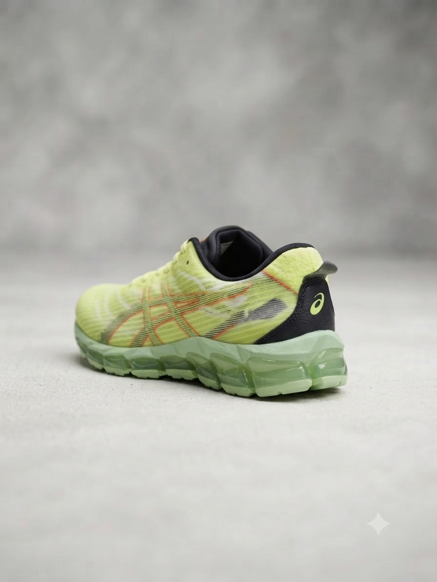 Asics Gel-Quantum 360 Kinito - Neon Yellow/Lime Green (Performance Running Shoe)