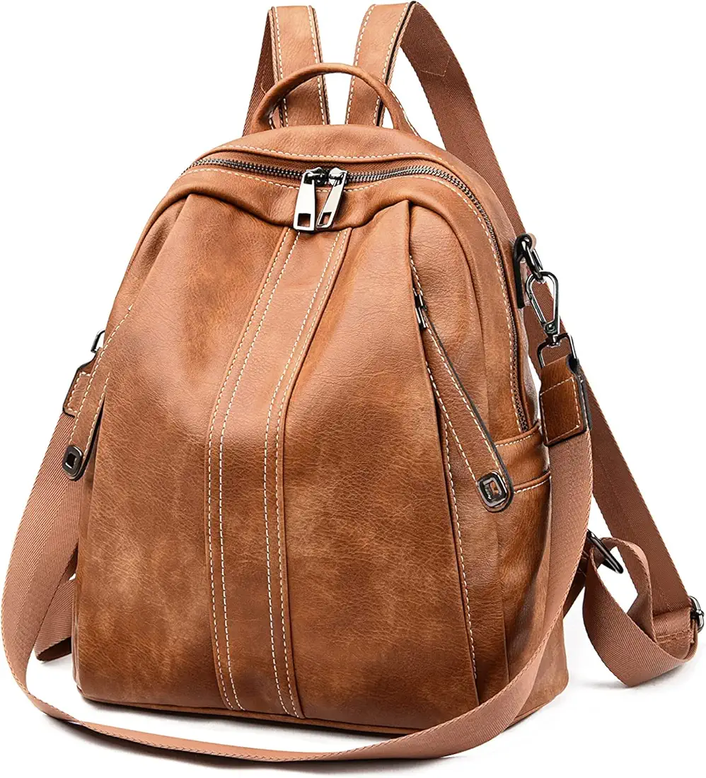 Women Trending Backpack Purse for Women Convertible Shoulder Bag Medium Laptop Backpack