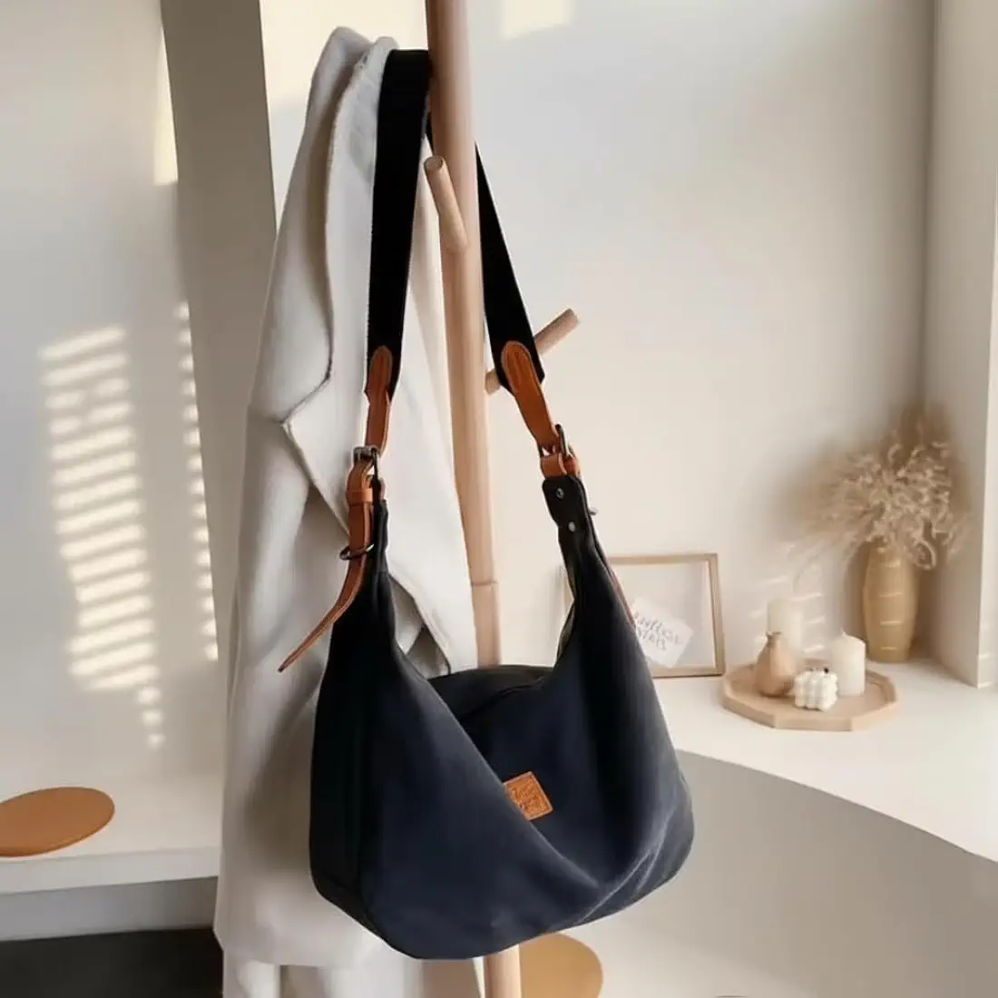 ylish Canvas Tote Bags Shoulder Bag for Women |Hobo Handbag with Adjustable Strap | Trendy Daily Use Coll…