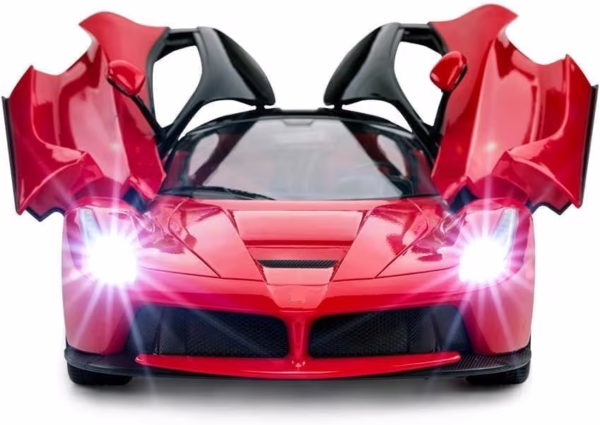Red ferrari RC racing car