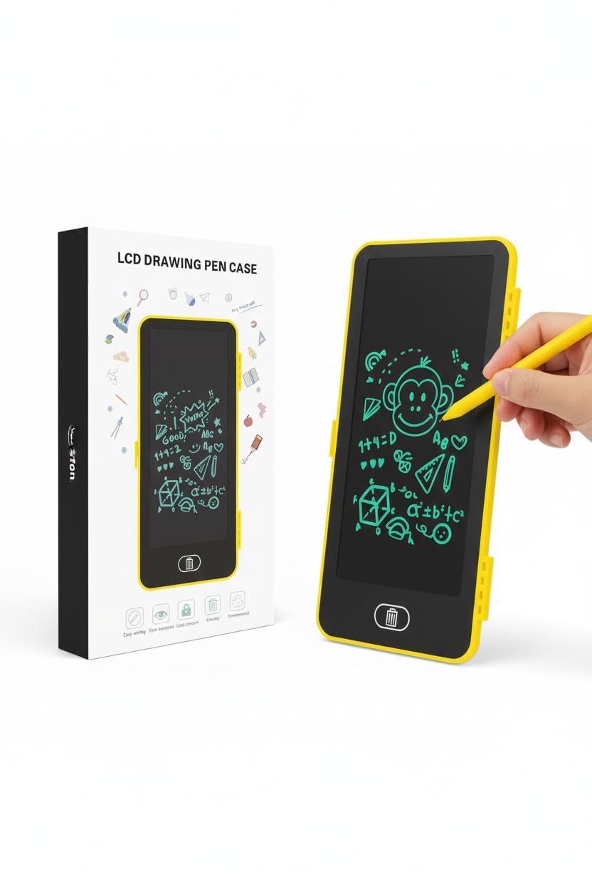 LCD display writing pencil box