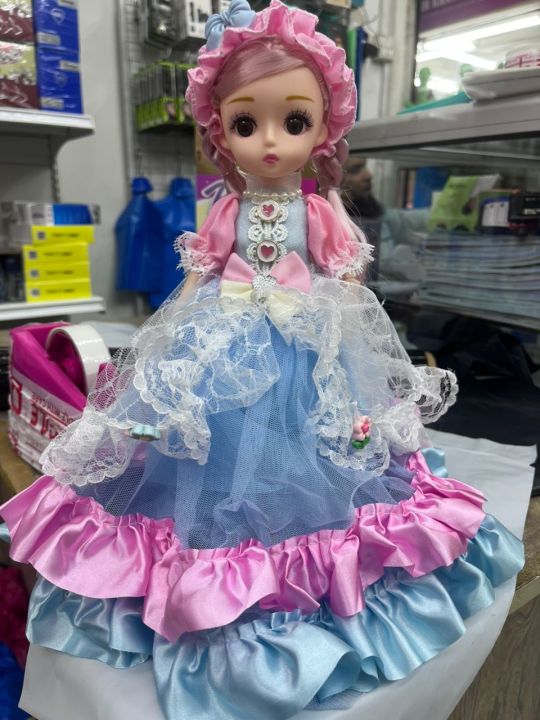DANCE PRINCESS MUSICAL, MOVABLE AND BRILLIANT LIGHT DOLL SET TOY