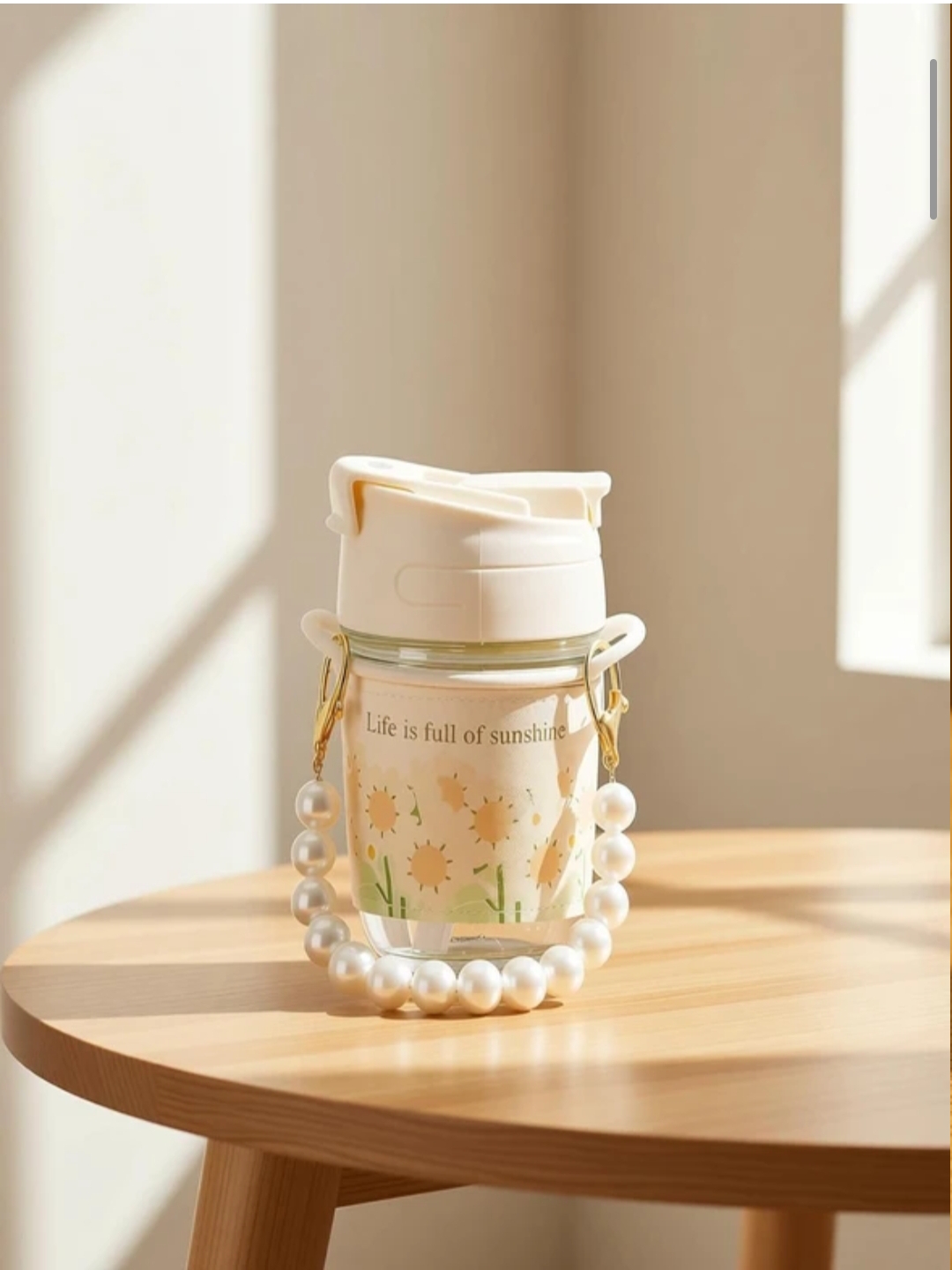 Popital moti glass sipper , 350 ml
