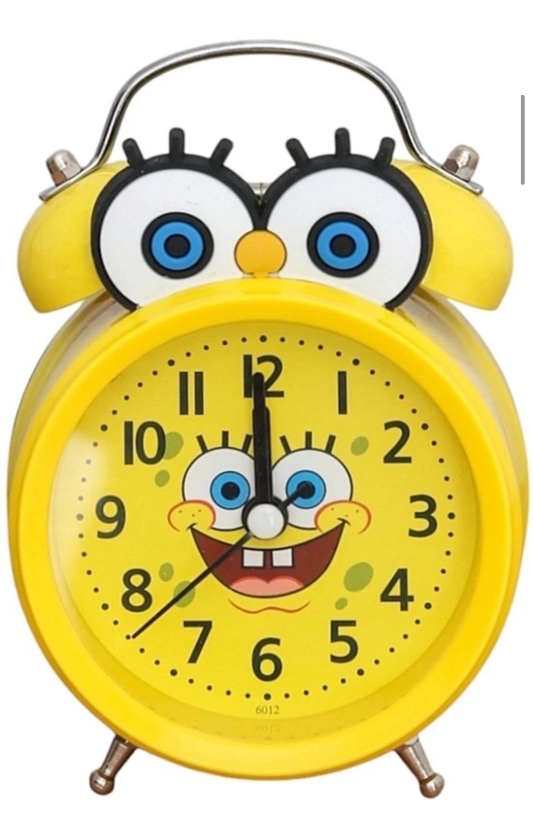 The Procure Store Analog Yellow Clock