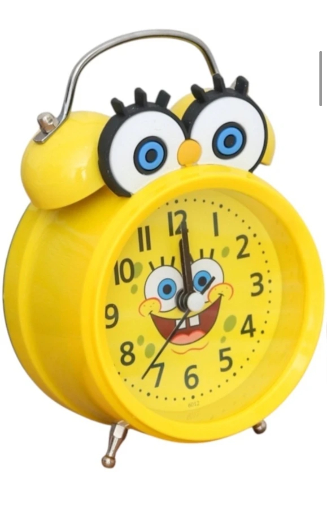The Procure Store Analog Yellow Clock