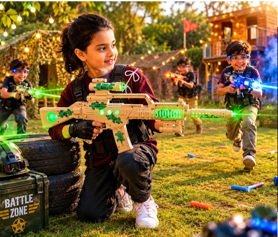 Rhythm warrior Bharat gun416 (Multicolor)