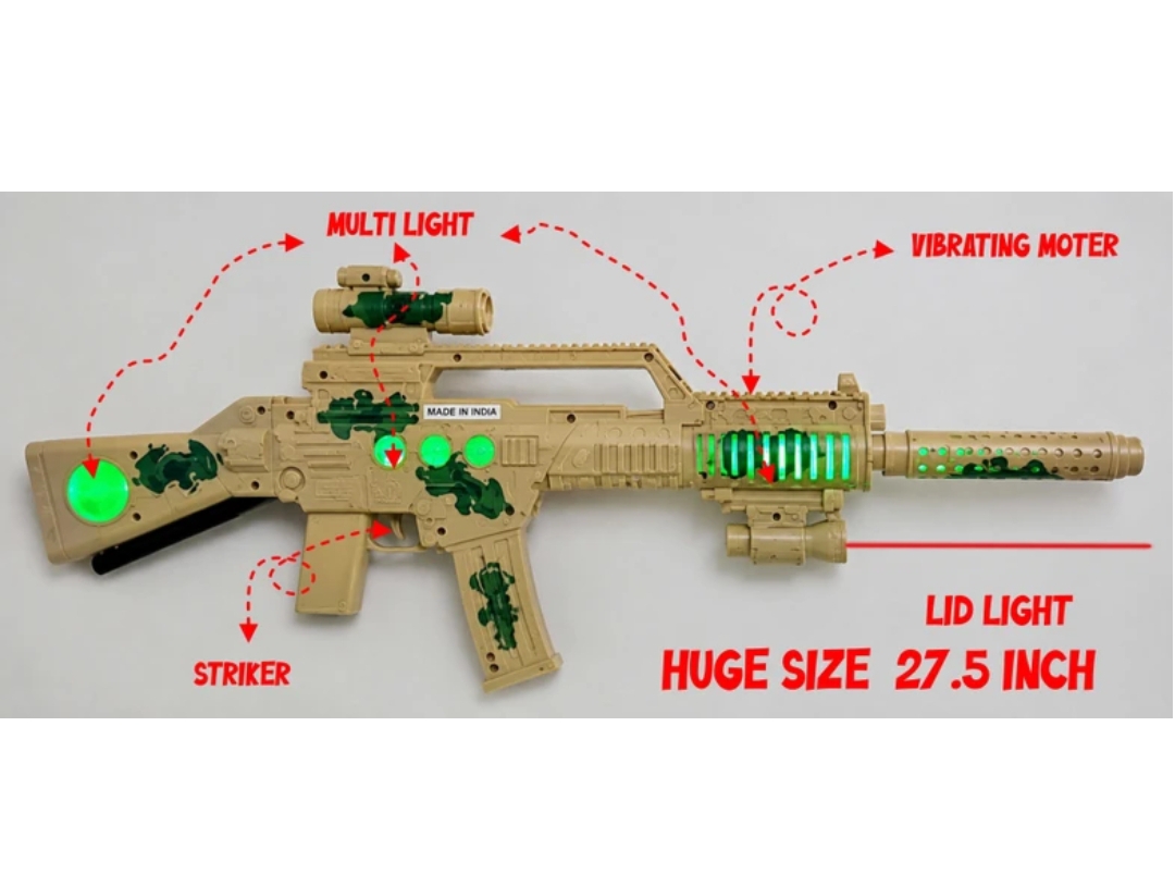Rhythm warrior Bharat gun416 (Multicolor)