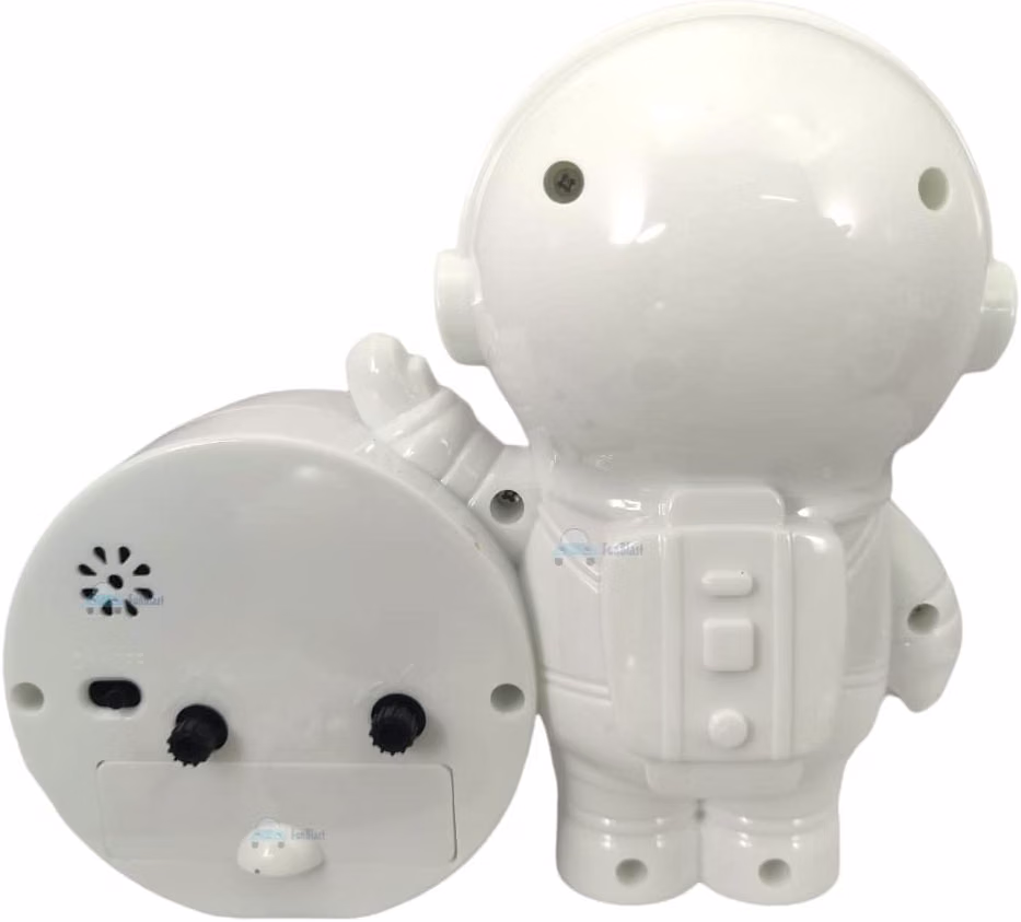 FunBlast Alarm Clock - Twin Bell Alarm Clock for Kids Bedroom Astronaut Alarm Watch for Girls Loud Bell Alarm Table Clock for Heavy Sleepers, Alarm Clock for Home -Random Color Dispatch