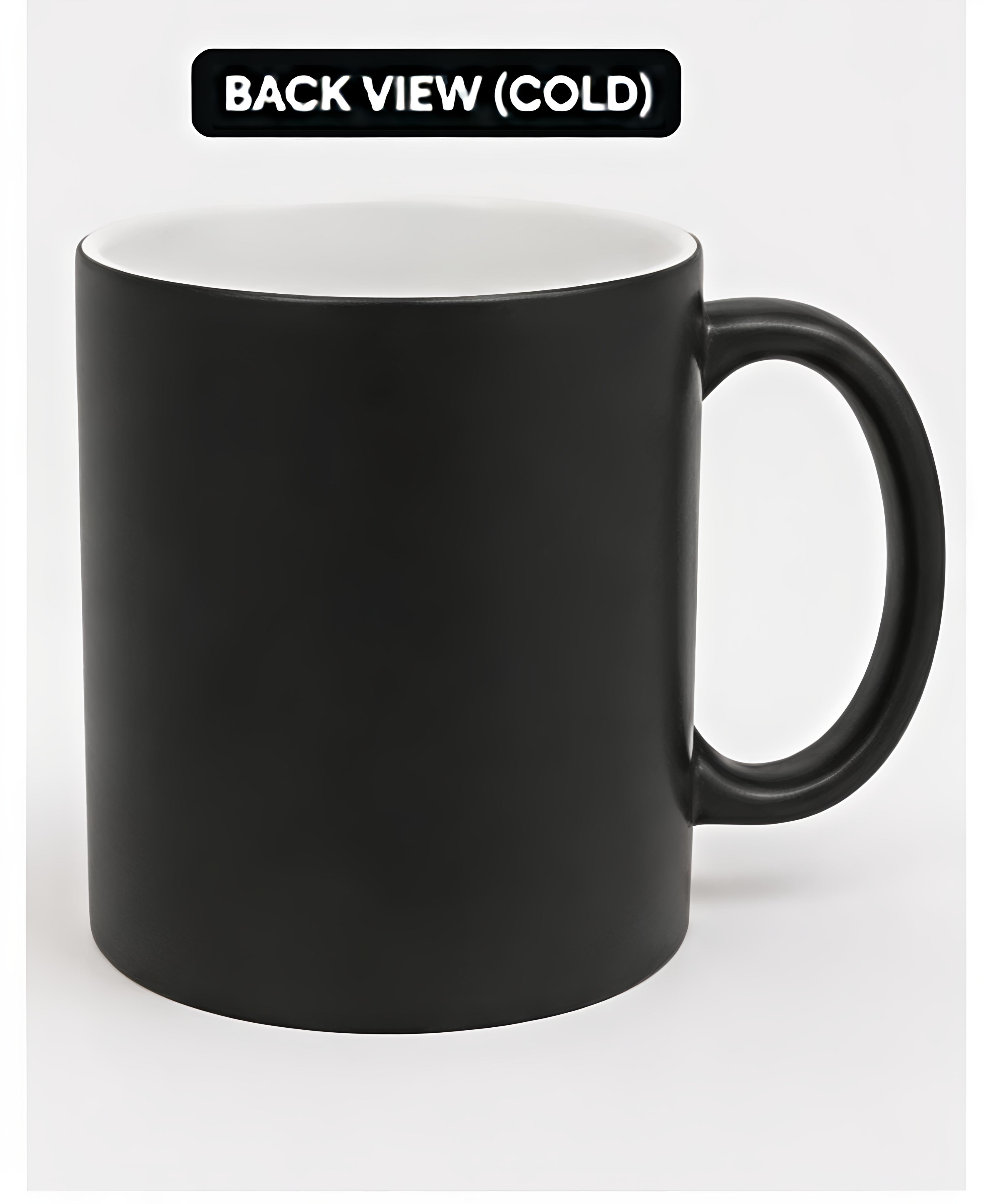 Magic Photo Reveal Heat Sensitive Coffee Mug | Personalized Color Changing Ceramic Mug (325ml