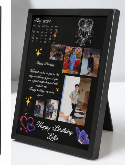 Personalized Birthday Memory Photo Frame