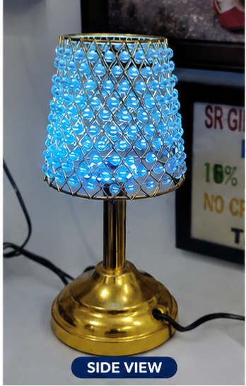 Crystal Glow LED Table Lamp
