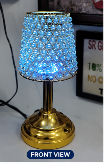 Crystal Glow LED Table Lamp