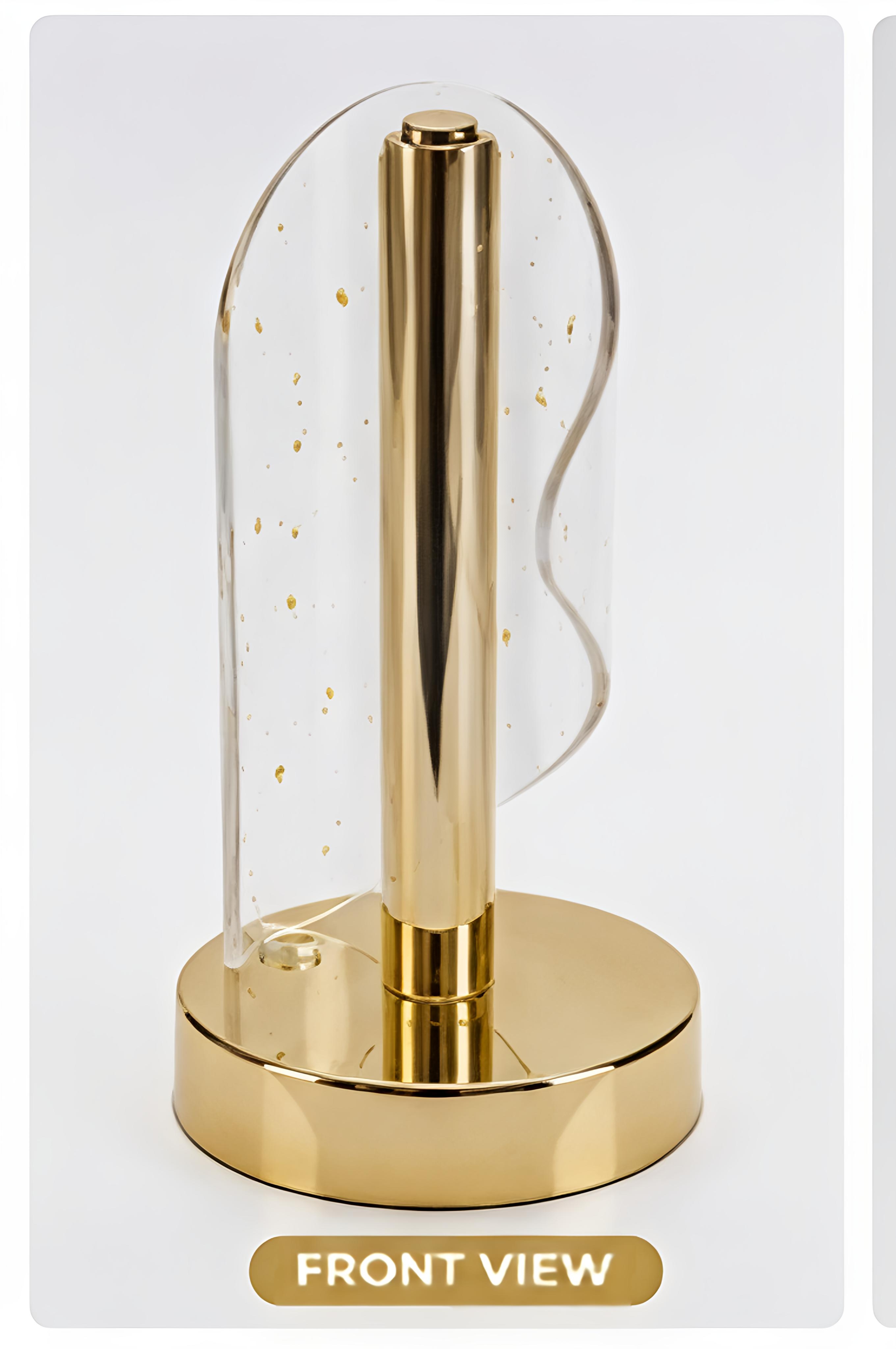 Golden Elegance Tissue Roll Holder