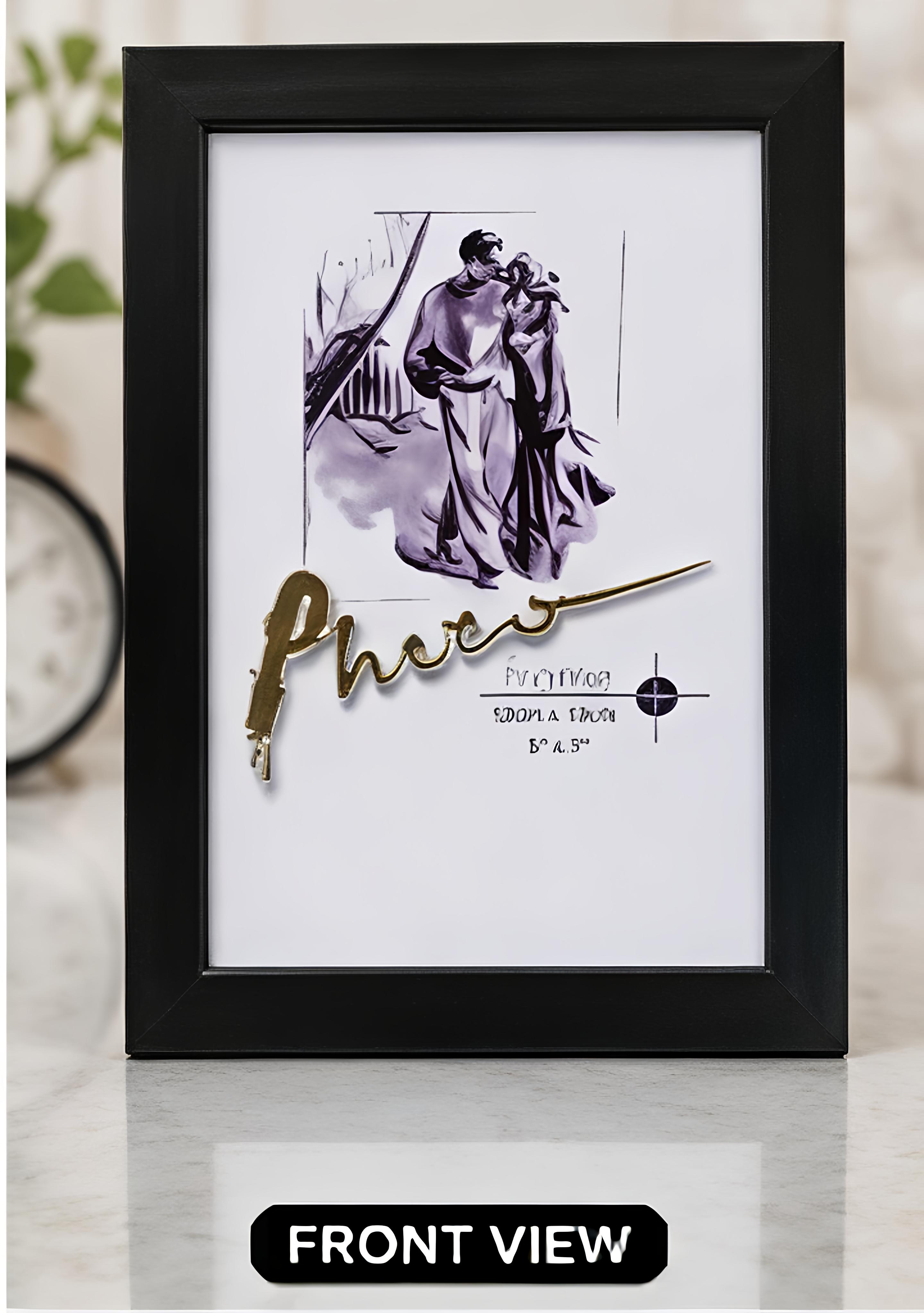 Classic Black Photo Frame
