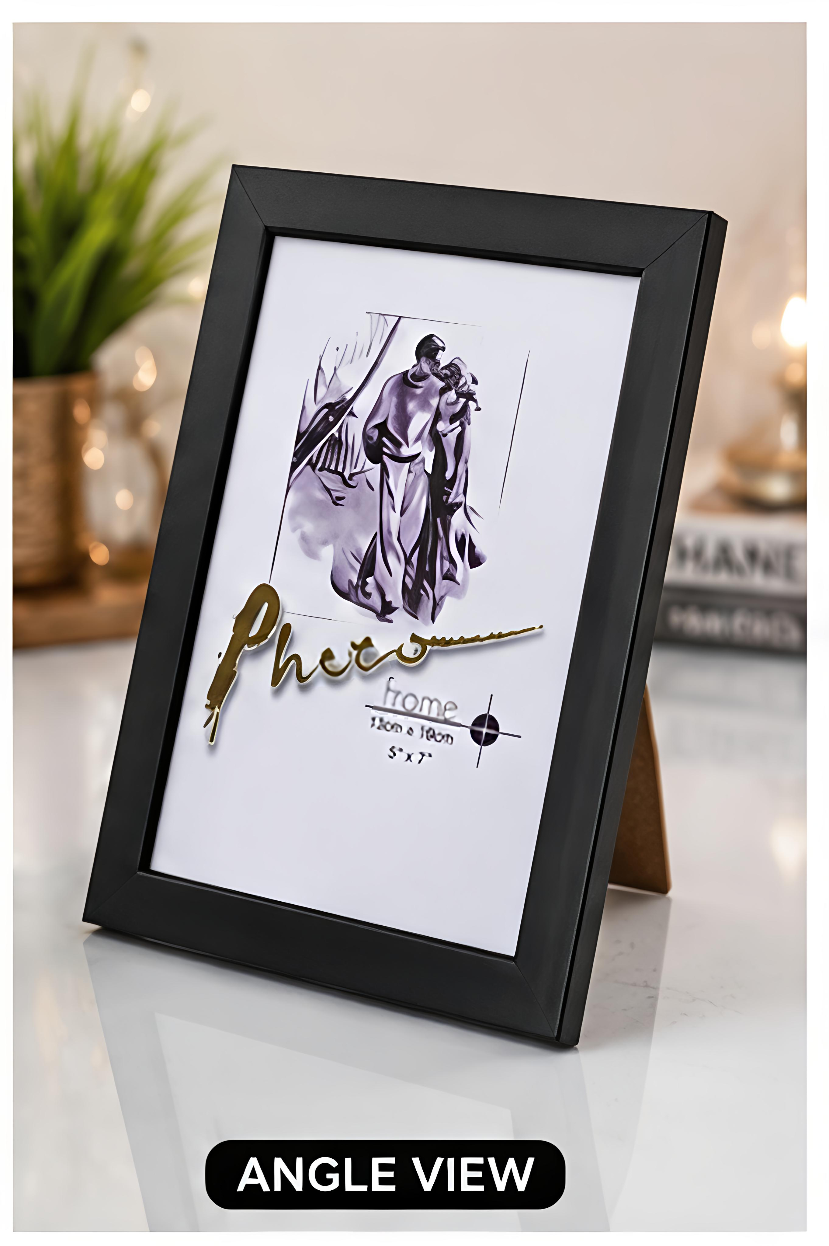 Classic Black Photo Frame