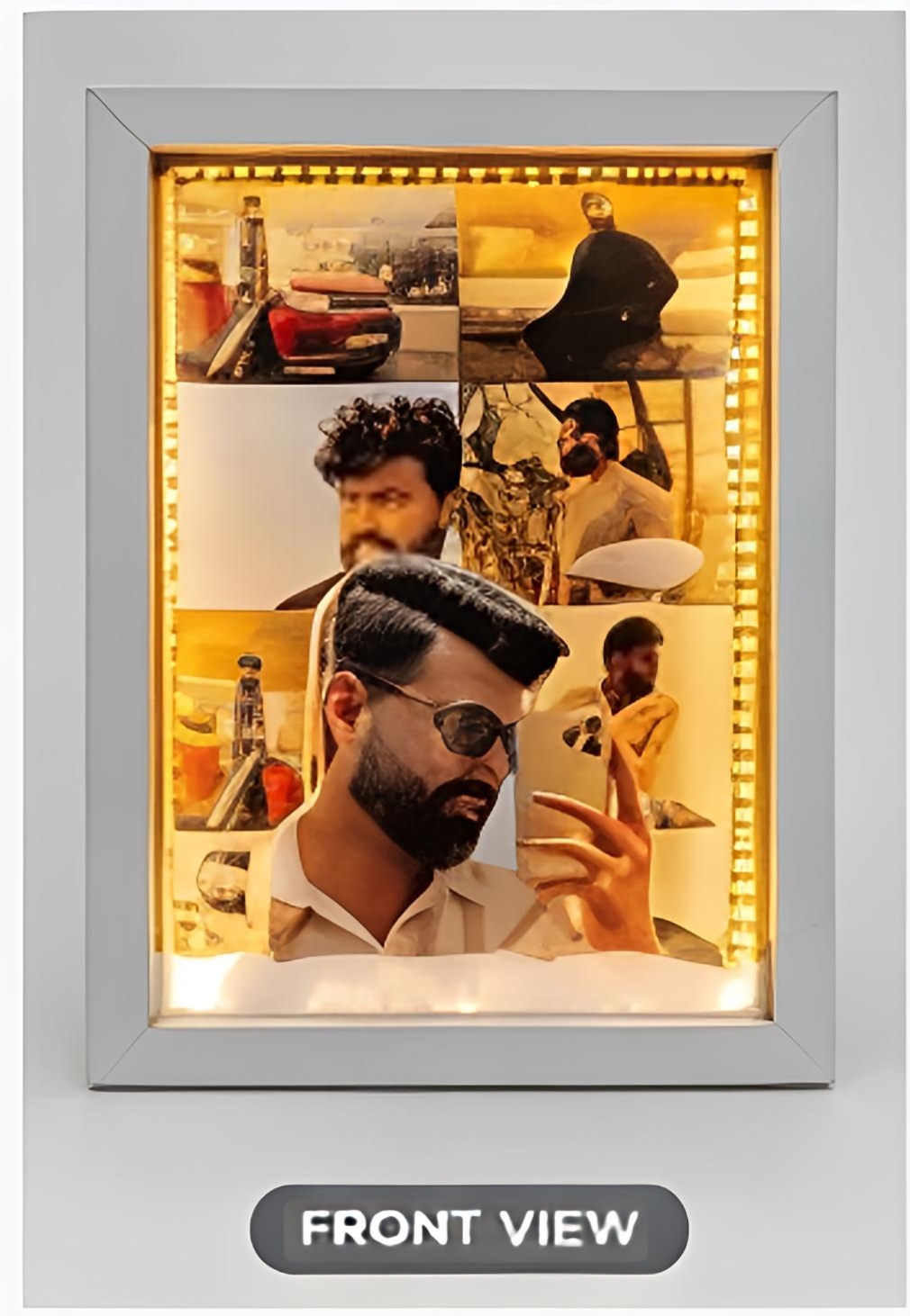 LED Memory Glow Photo Frame