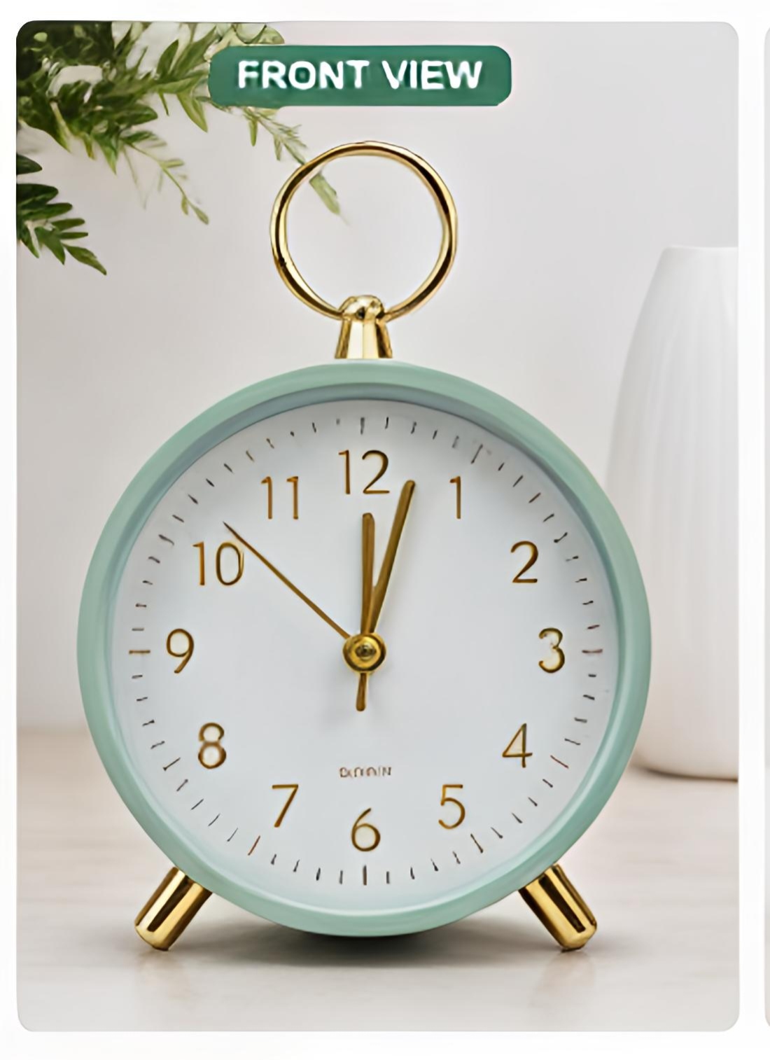 Vintage Ring Table Clock