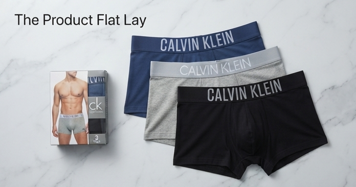 Calvin Klein Men's Navy Blue Boxer Briefs