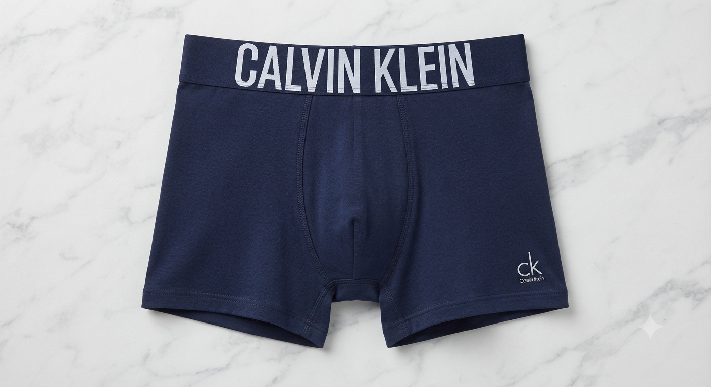Calvin Klein Men's Navy Blue Boxer Briefs