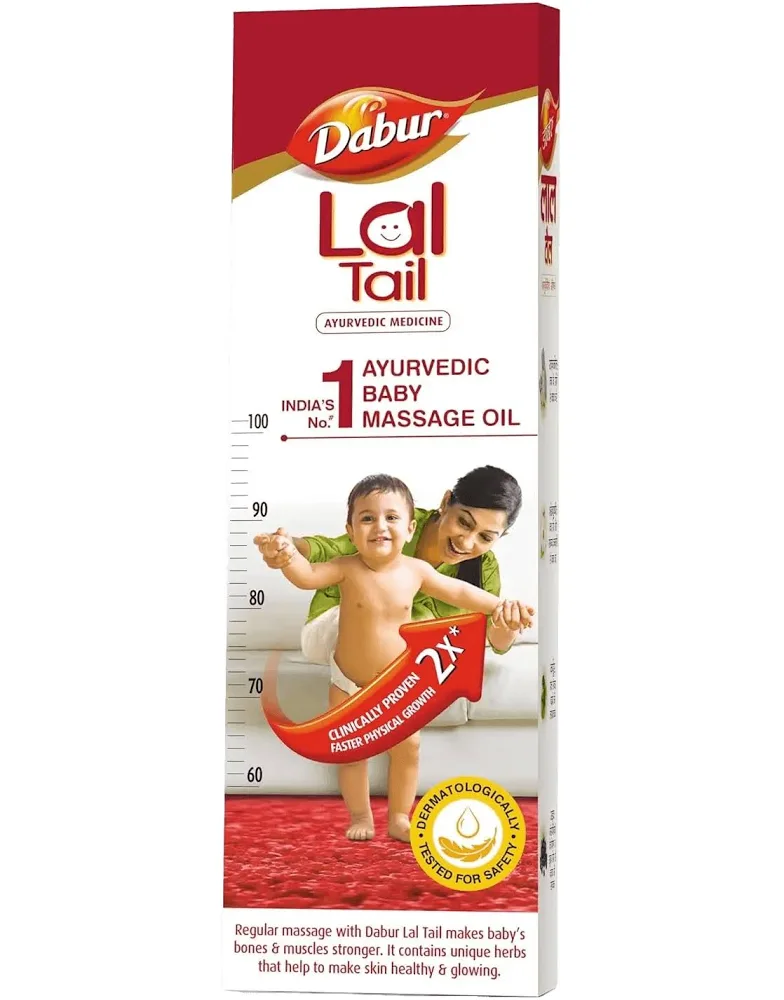 Dabur Lal Tail - Ayurvedic Baby Massage Oil