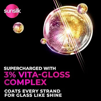 Sunsilk Radiant Black Shine Shampoo