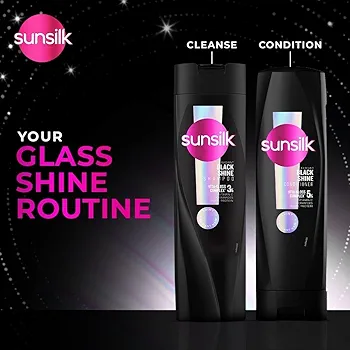 Sunsilk Radiant Black Shine Shampoo