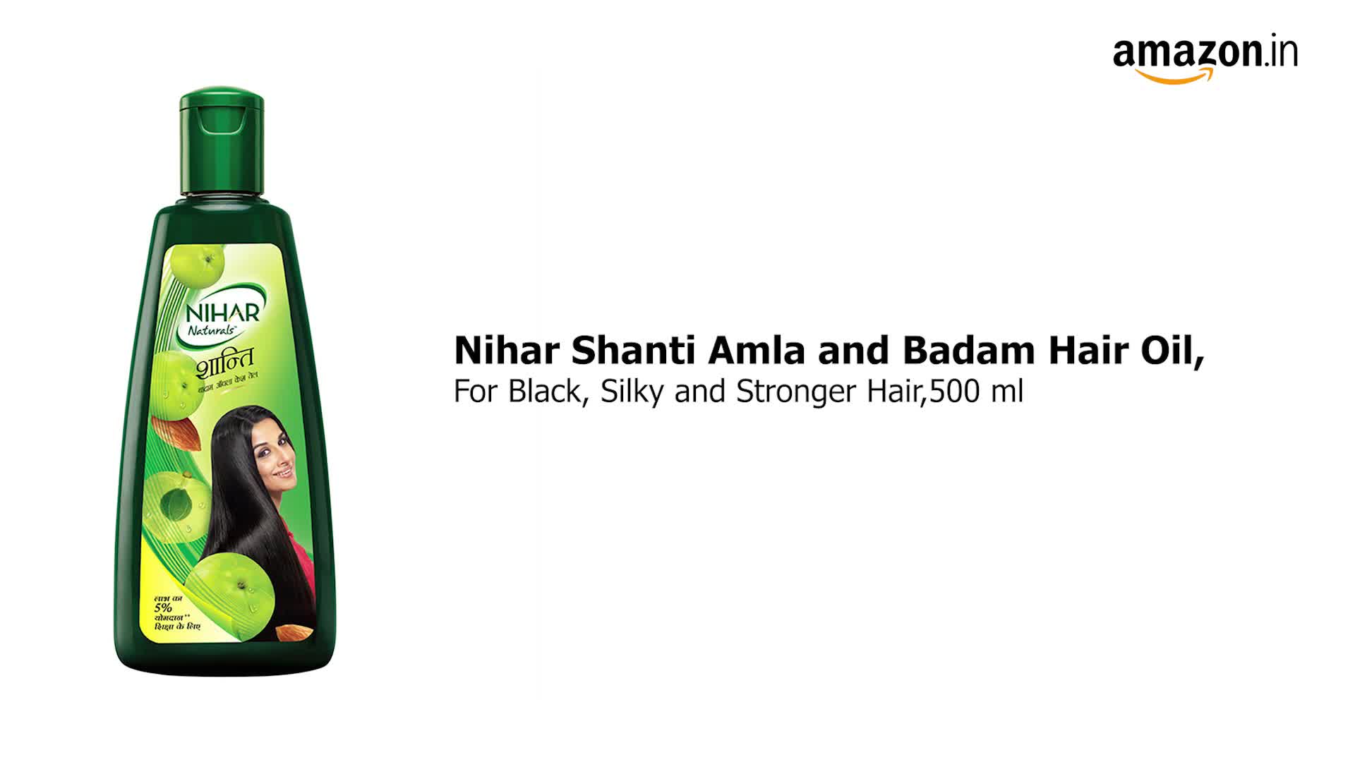 Nihar Naturals Shanti Amla Badam Hair Oil