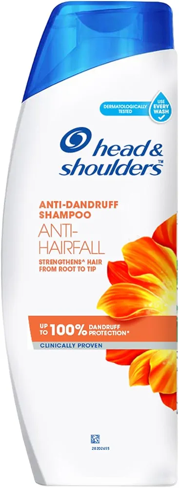 Head & Shoulders , Anti Dandruff Shampoo, Anti Hairfall, 180 ML