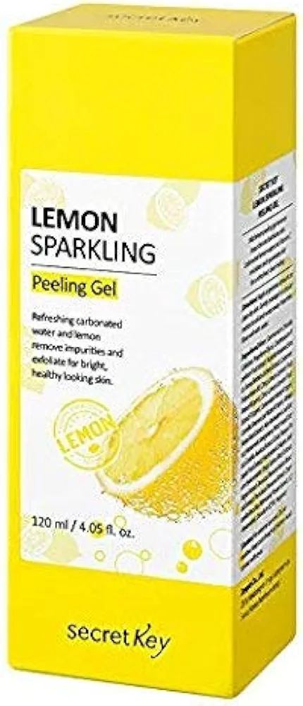 Secret Key Lemon D-Toc Peeling Gel - Face Skin Exfoliant - Brightening & Exfoliating l 100 ML 
