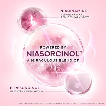 Pond's Bright Beauty Light Cream with UV Filter | Niasorcinol | 100x Better than Vitamin C | Niacinamide | Fades Dark Spots, Brightens Skin,