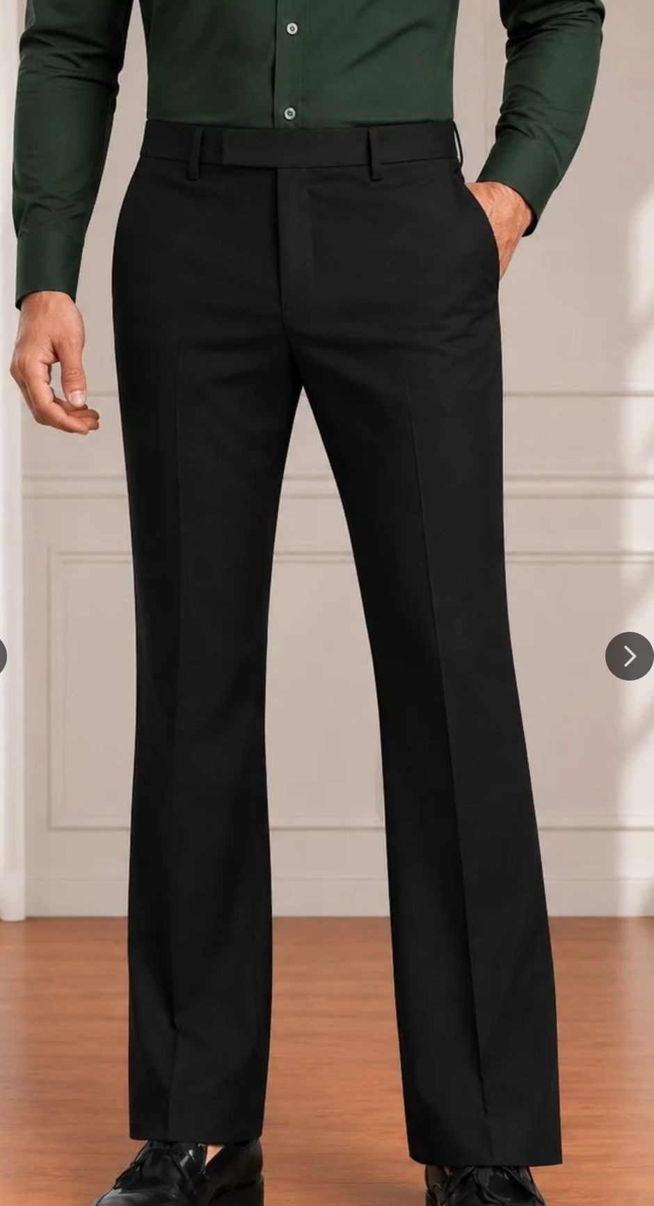 Men's Premium Bootcut Formal Pants