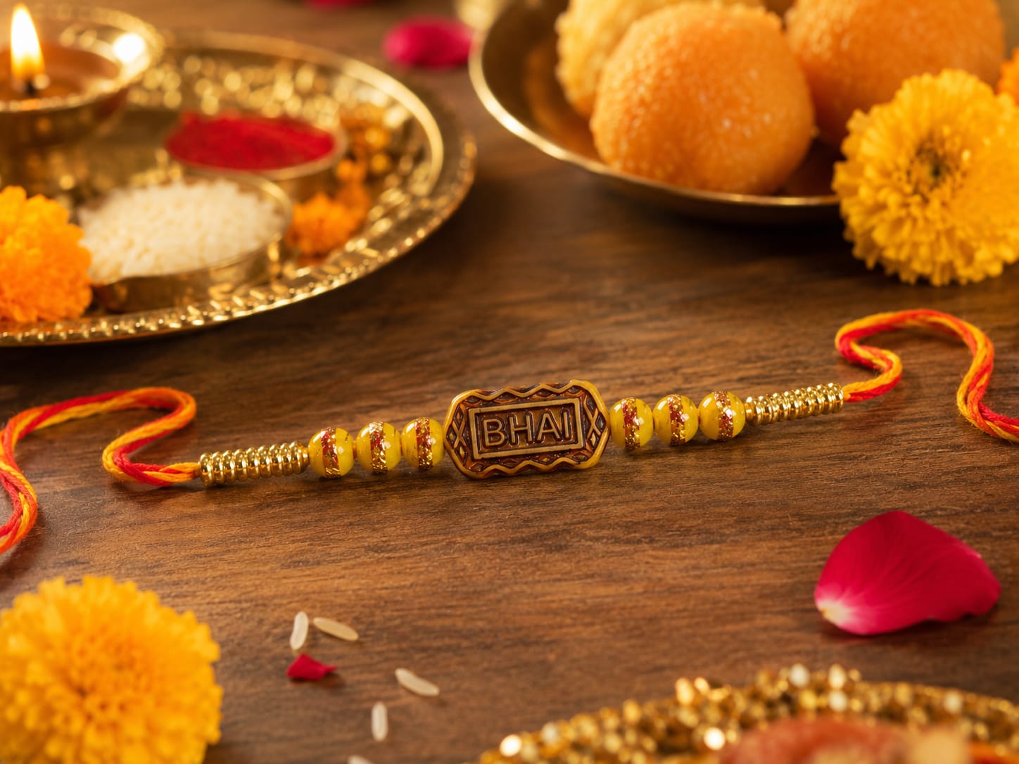 Luxury aesthetic Rakhi for brothers