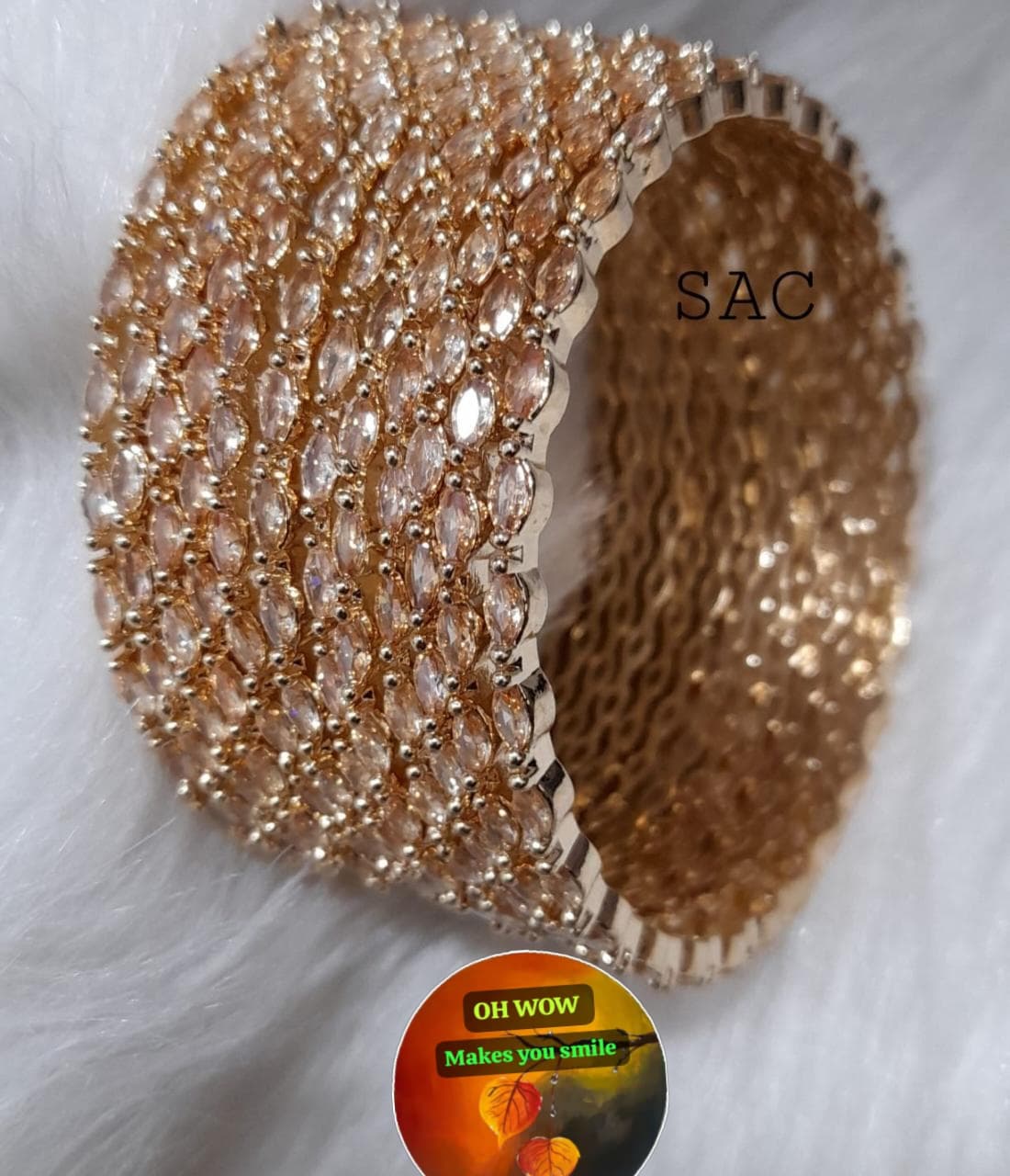 Zircon bangles