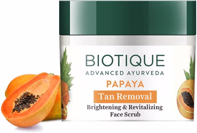 Biotique Bio Papaya Revitalizing Tan Removal Scrub