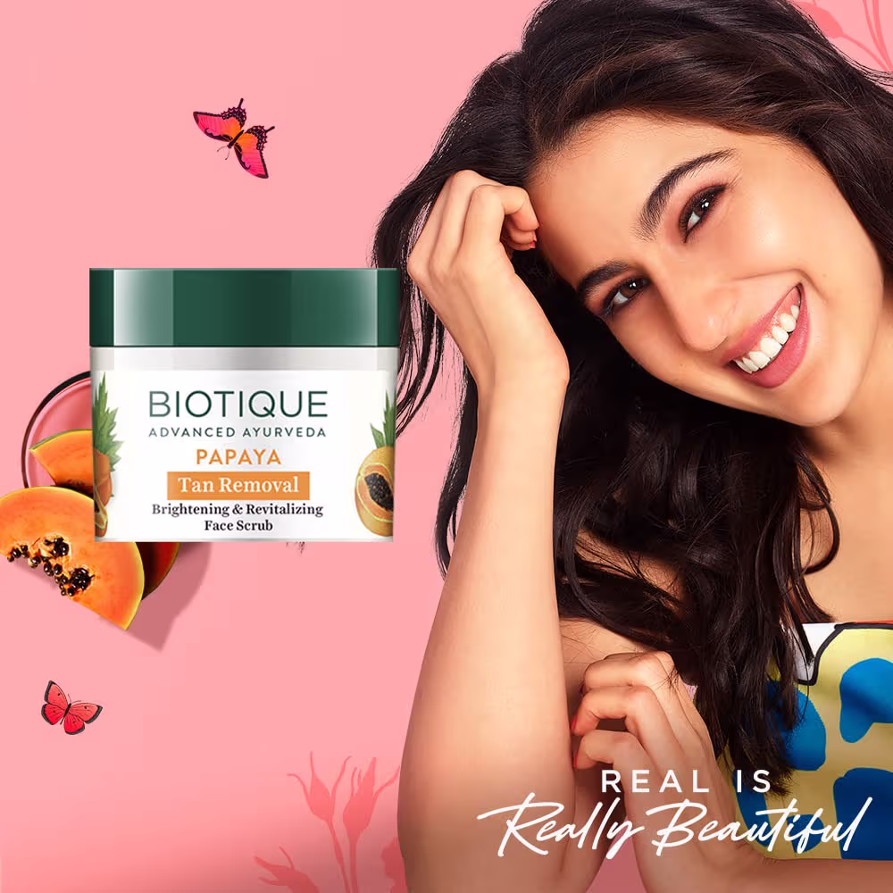 Biotique Bio Papaya Revitalizing Tan Removal Scrub