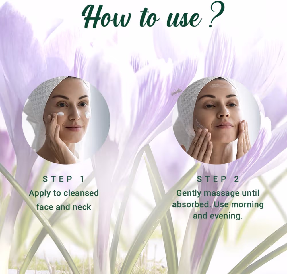 Biotique Bio Saffron Dew Youthful Moisturizer | Protects Skin Cells | Prevents Ageing and Retains Youthful Glow | 100% Botanical Extracts | Suitable for All Skin Types |