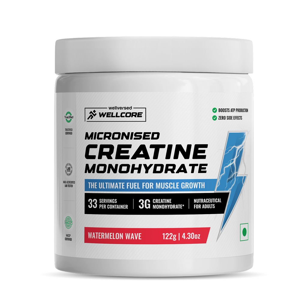 Wellcore - Micronised Creatine Monohydrate For Women (134.5g, 33 servings) Cranberry Crush