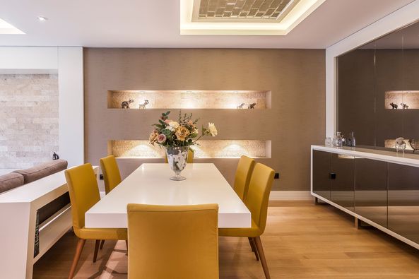 Mustard and Bright - A Stylish Dining Room Design