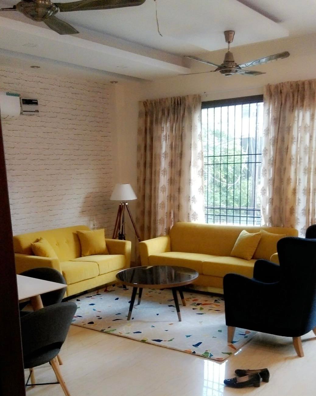 Living Room Design by Paimaish Interior, Interior Designer in Gurgaon