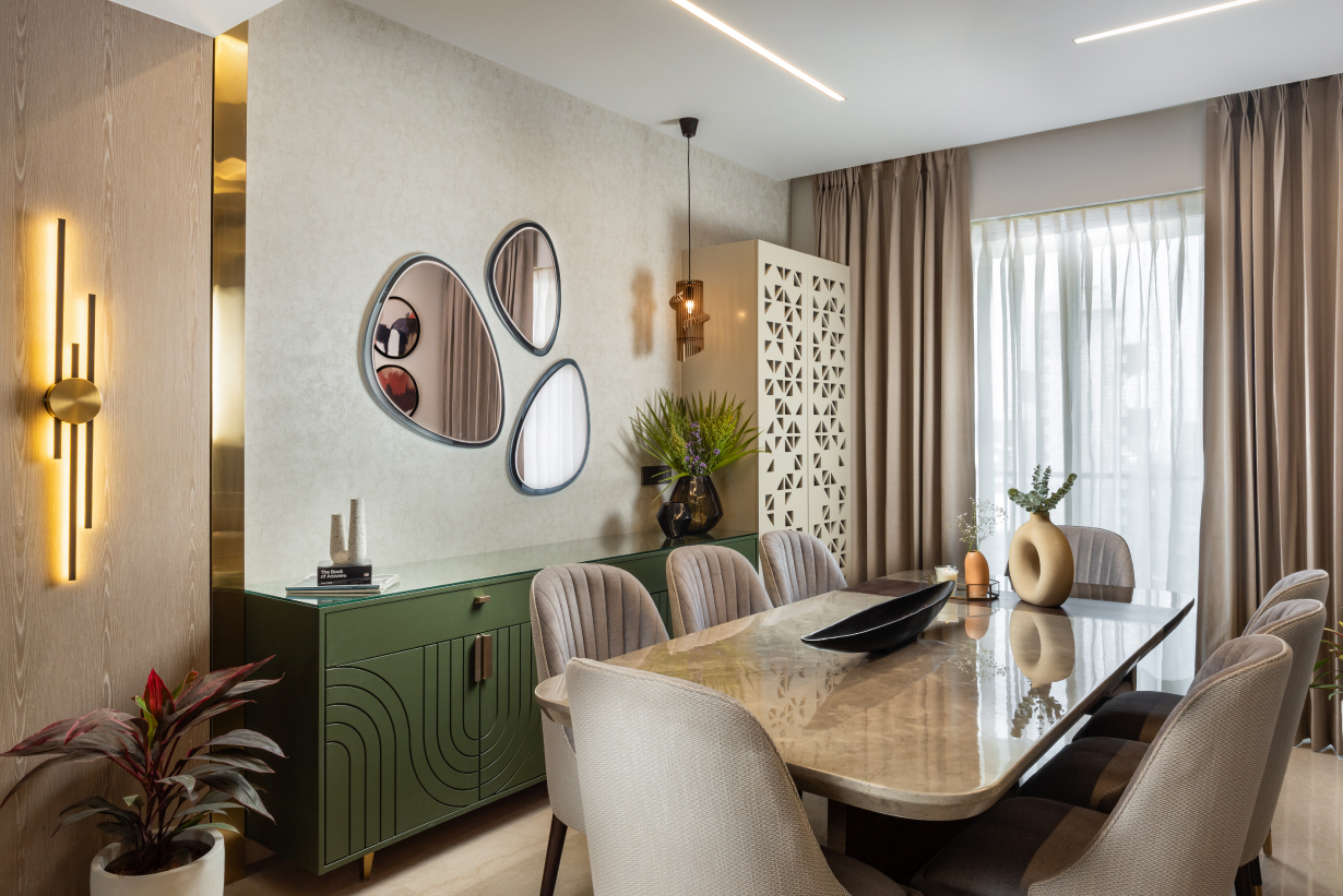 Small Hall With Dining Interior Design Creative Dining Table Ideas