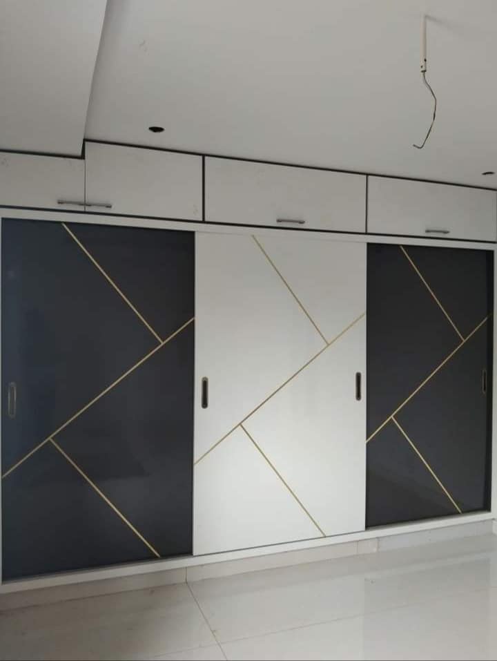 Simple Wardrobe Design for Bedroom with Modern Clean Lines