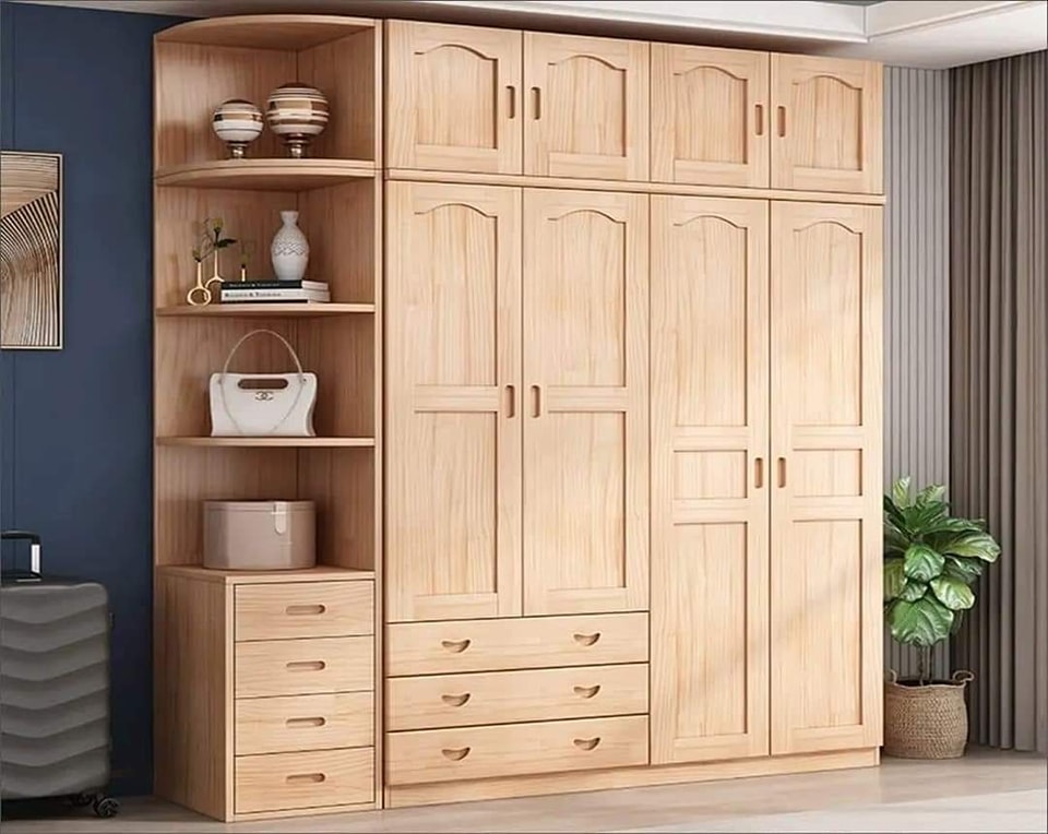 Spacious Bedroom Wardrobe Design for Maximum Storage