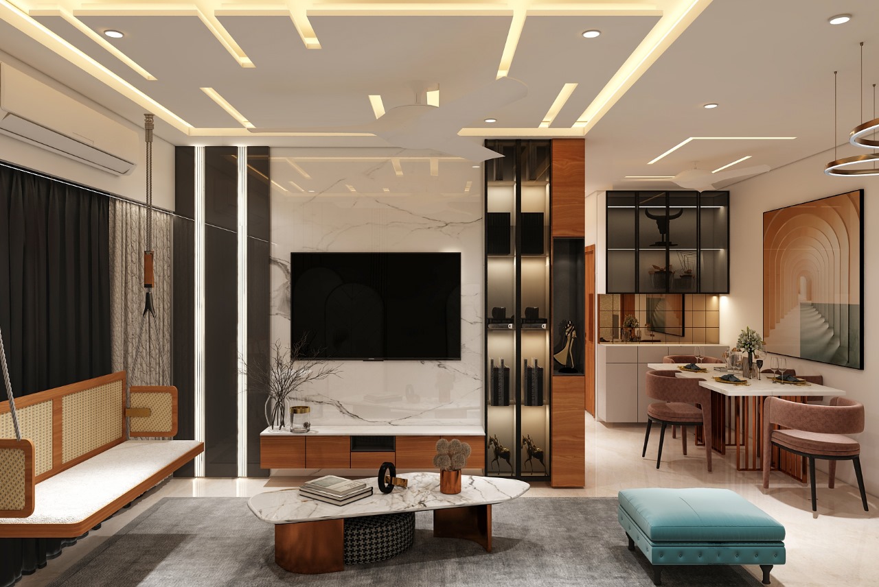 Stylish Bedroom TV Unit Design for Modern Living Space