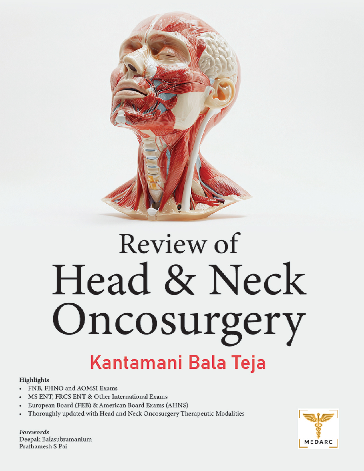 Review of Head & Neck Oncosurgery book cover