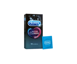 Durex Mutual Climax Condoms for Men & Women - 10 Count