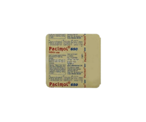 Pacimol 650 Tablet 15'S