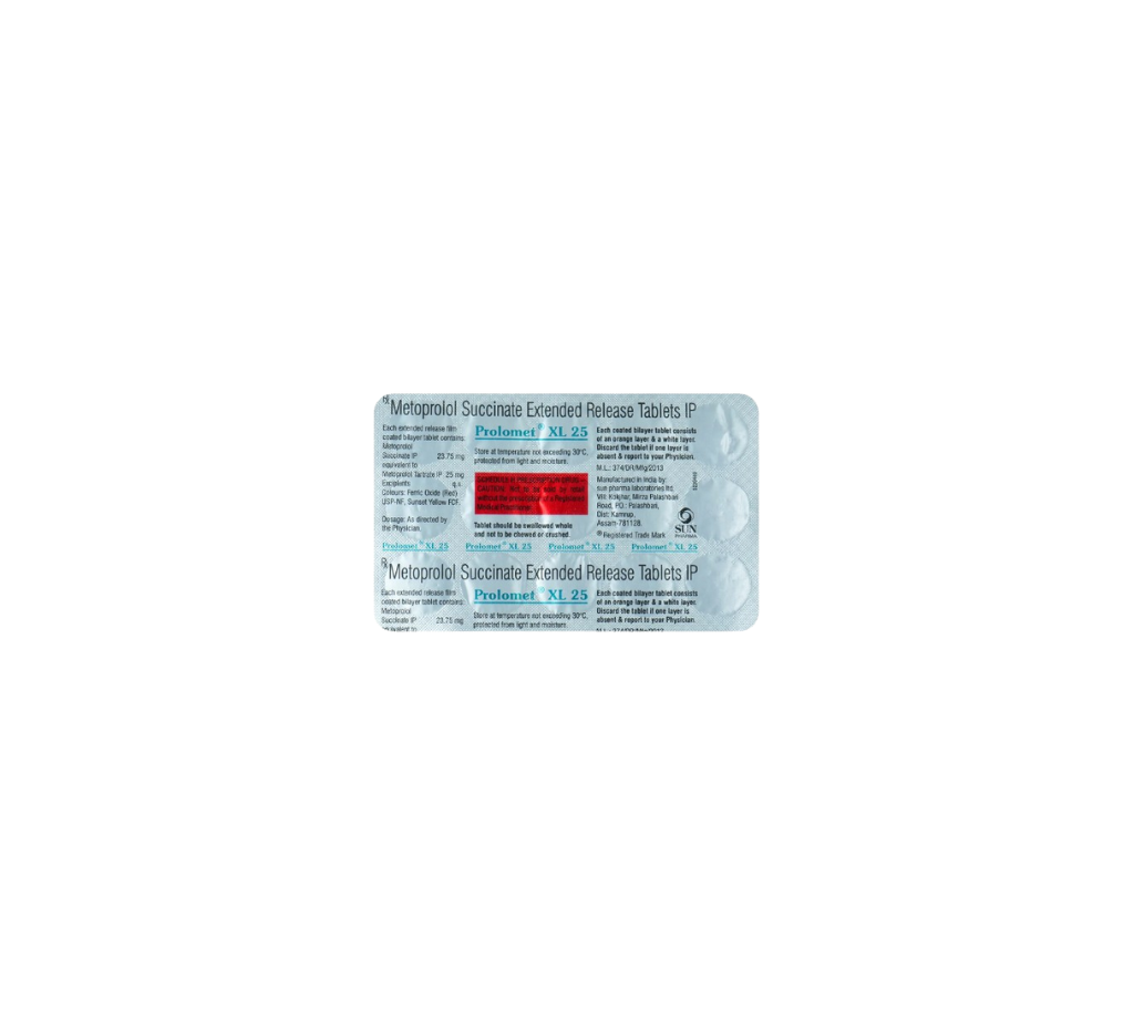 Prolomet XL 25 Tablet 15'S