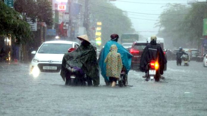 Heavy rain